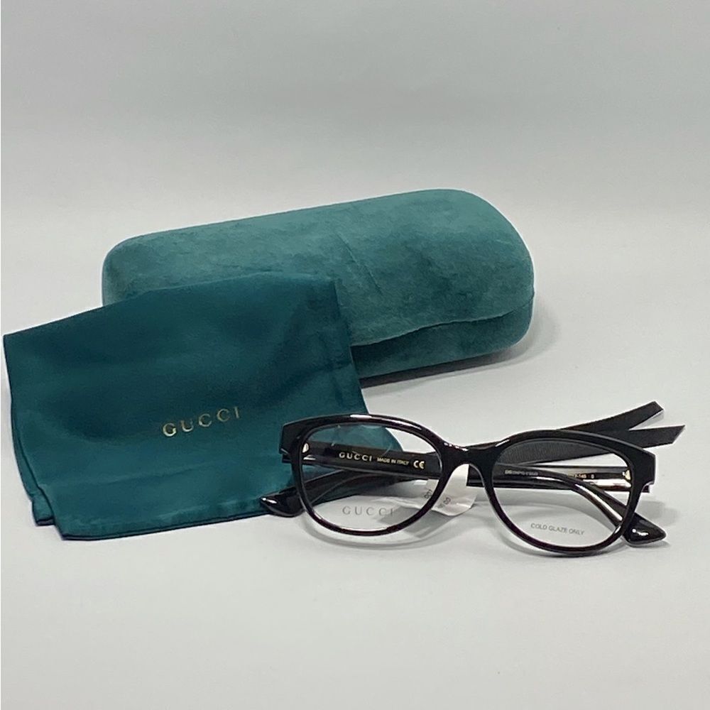 Gucci Eyewear double G oval-frame glasses - Picture 6 of 13